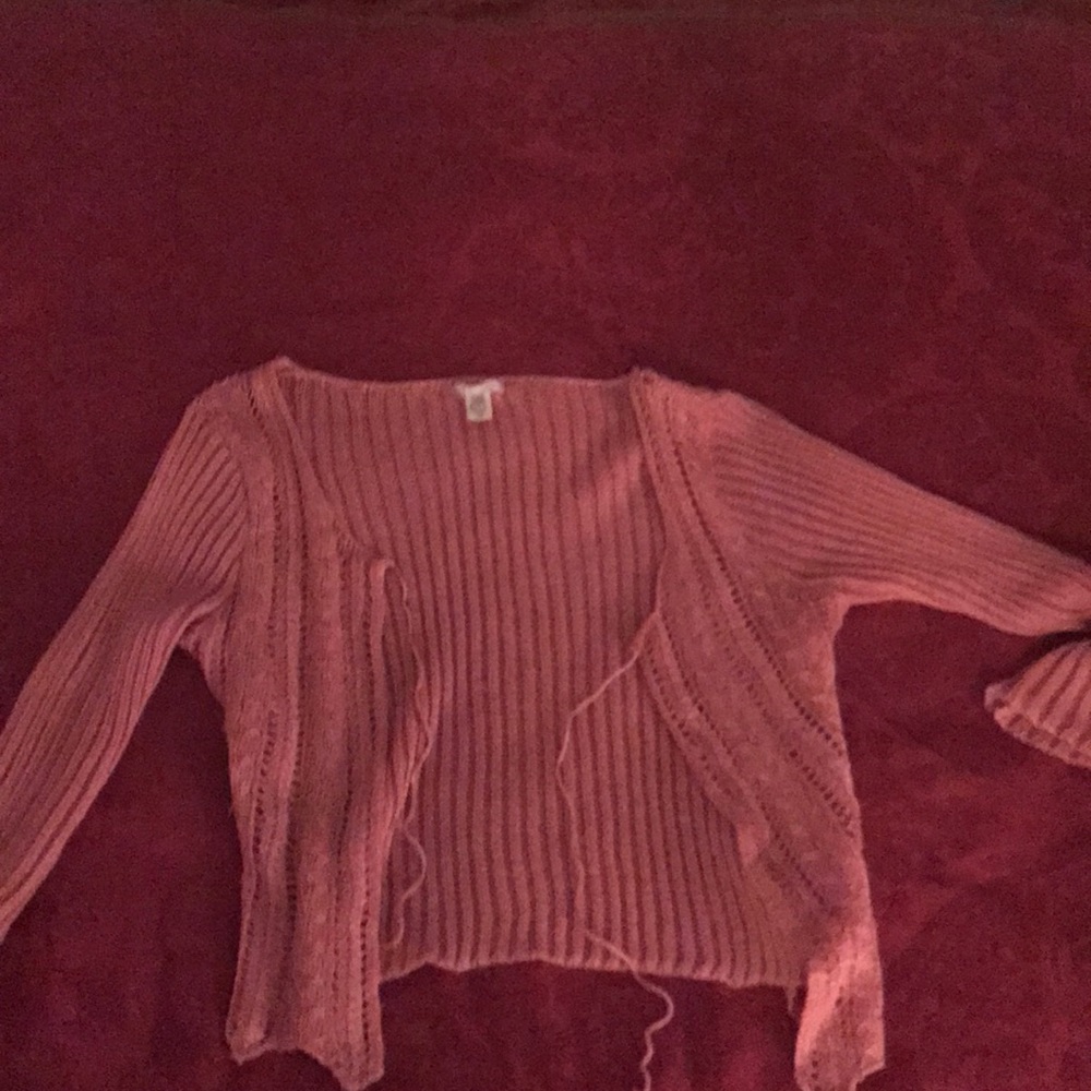 Pink Cardigan